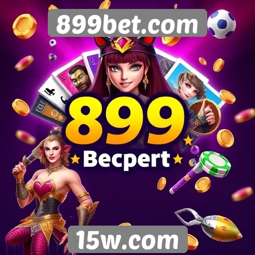 Variedade de jogos disponíveis na 899bet